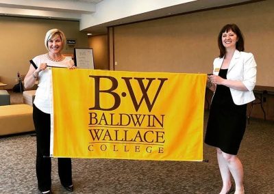 Center for Innovation & Growth at Baldwin Wallace University LK_KR with Ratcliffe Flag
