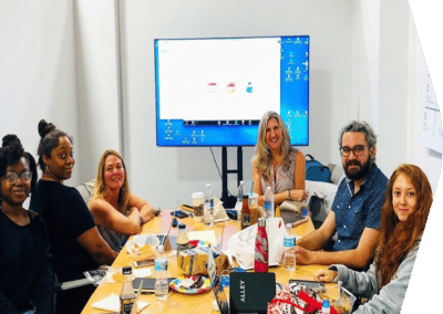 Ratcliffe fellows relaxing at FIU