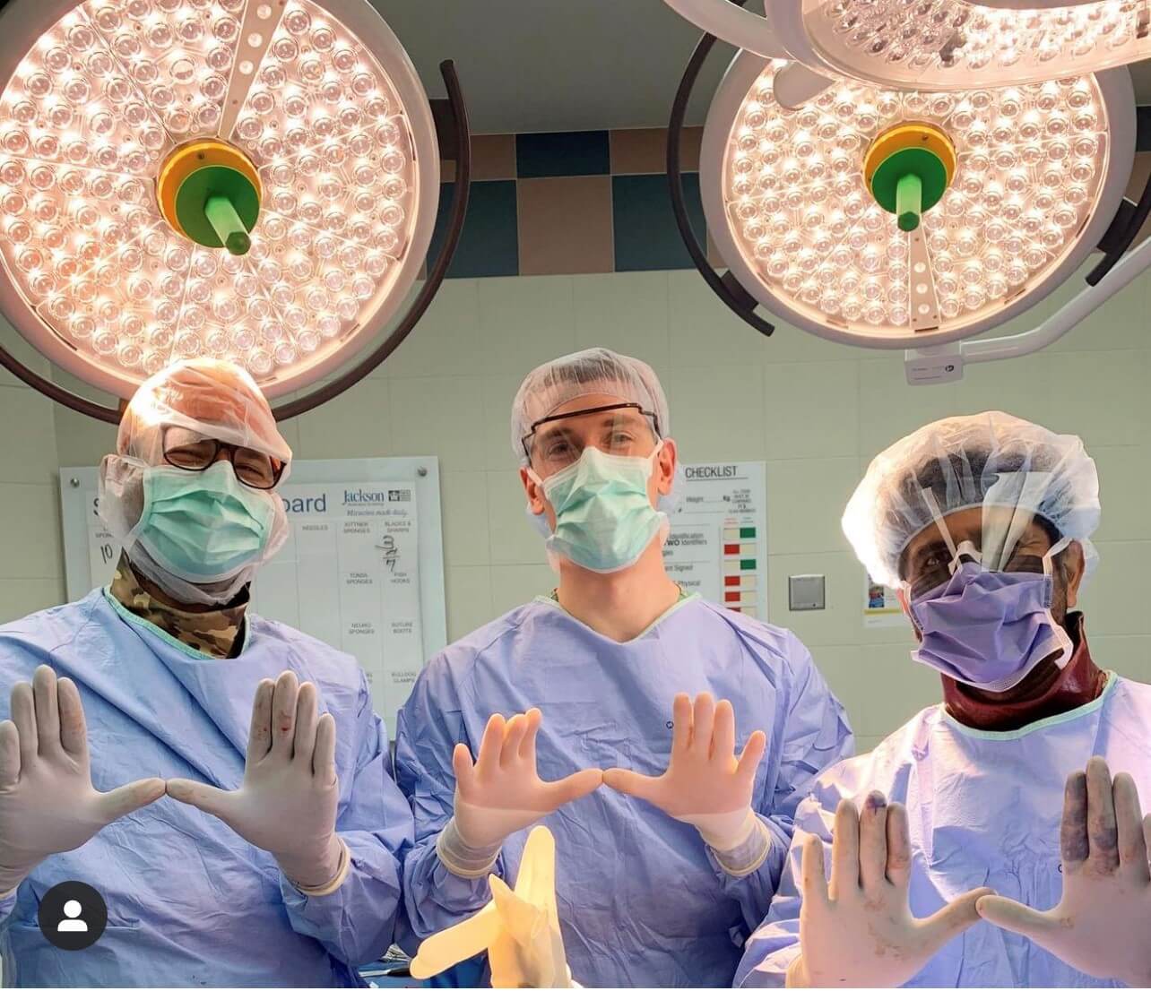 Dr. Aiyer and Residents